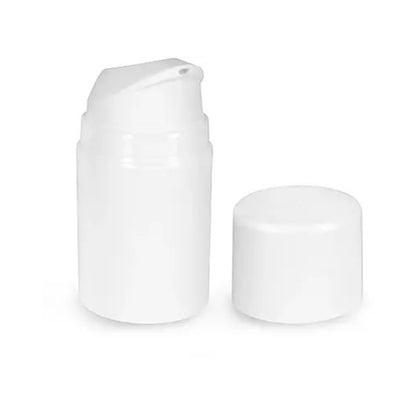 Recipient airless plastic alb 30 ml