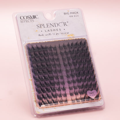 Big Pack Gene smocuri matase Splendor Cosmic Effects Russian Style 120 buc mix 10 - 12mm