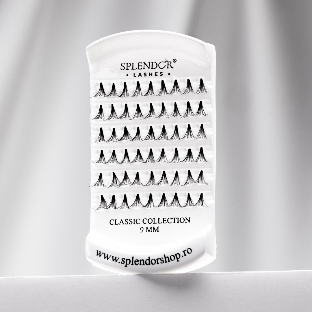 Gene false smocuri fara nod Splendor Lashes Classic Collection 54 buc