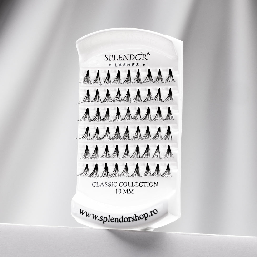 Gene false smocuri fara nod Splendor Lashes Classic Collection 54 buc