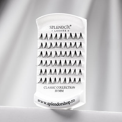 Gene false smocuri fara nod Splendor Lashes Classic Collection 54 buc