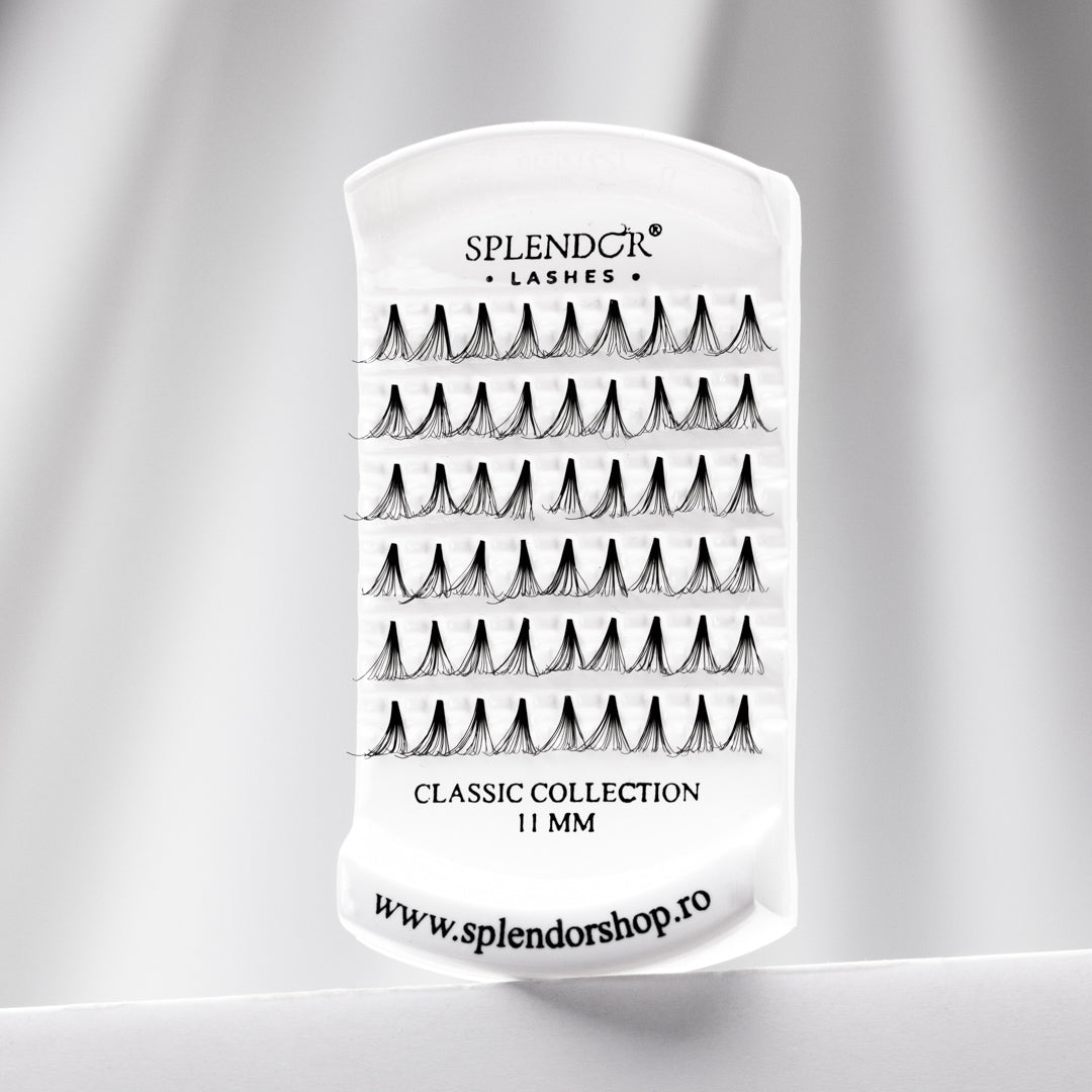 Gene false smocuri fara nod Splendor Lashes Classic Collection 54 buc