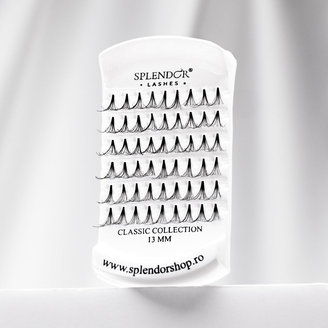 Gene false smocuri fara nod Splendor Lashes Classic Collection 54 buc