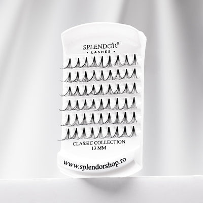 Gene false smocuri fara nod Splendor Lashes Classic Collection 54 buc