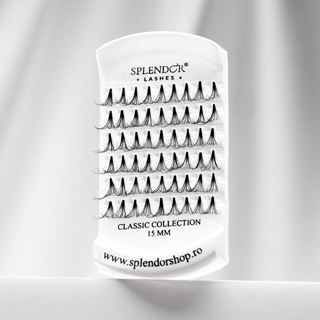 Gene false smocuri fara nod Splendor Lashes Classic Collection 54 buc