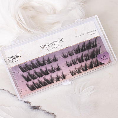 Gene false smocuri matase Splendor Cosmic Effects Russian Style 36 buc mix 10 - 12 mm