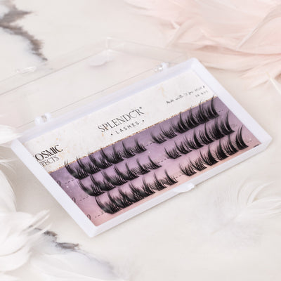 Gene false smocuri matase Splendor Cosmic Effects Russian Style 36 buc mix 10 - 12 mm