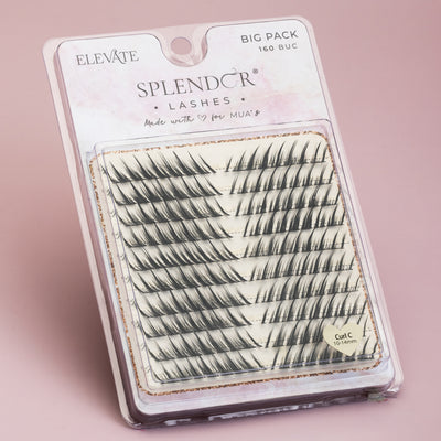 Big Pack Gene false smocuri matase Splendor Elevate Russian Style 160 buc mix 10 - 14 mm