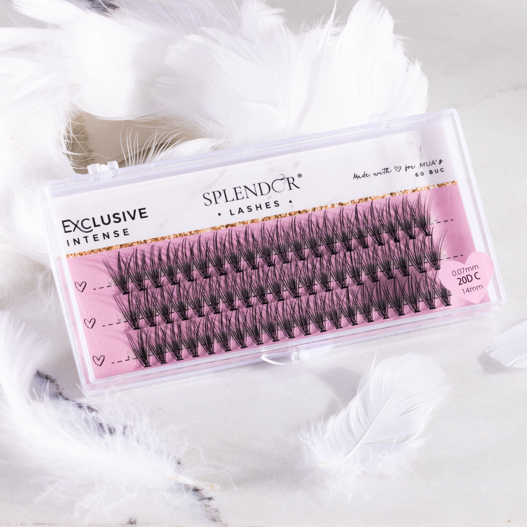 Gene false smocuri matase Exclusive Intense curbura C 60 buc