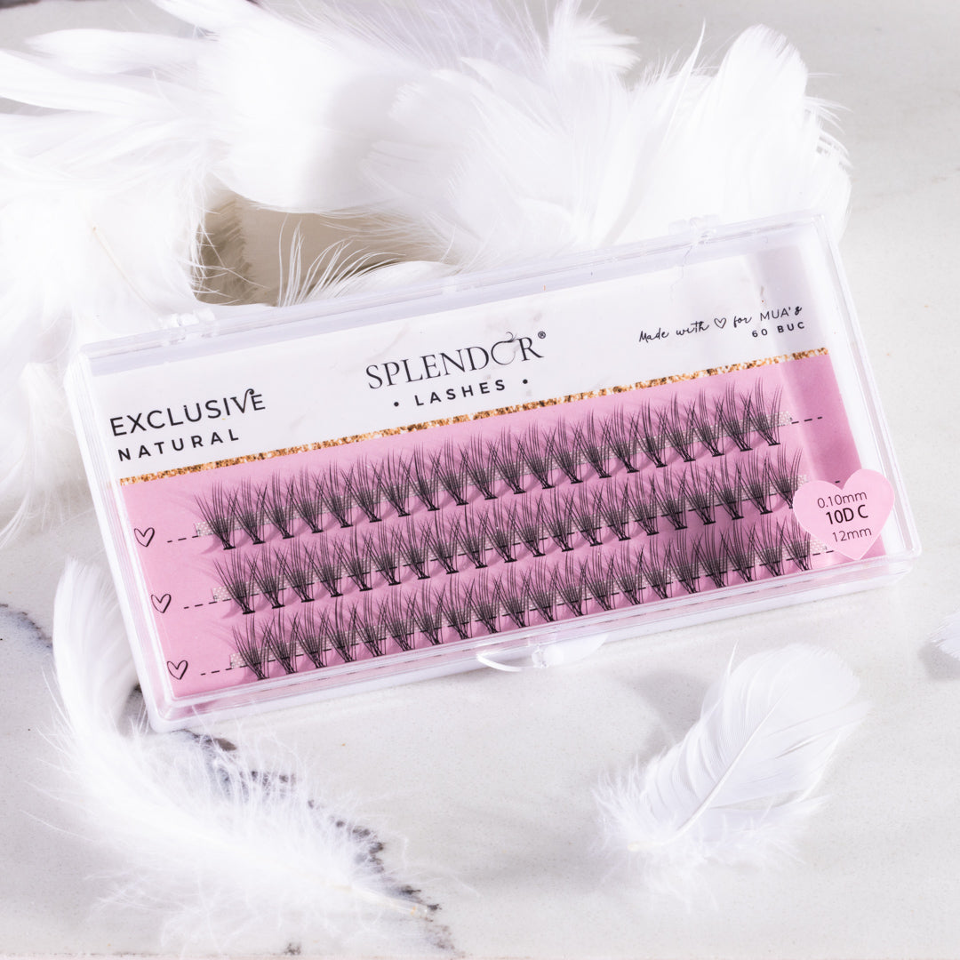 Gene false smocuri matase Exclusive Natural curbura C 60 buc