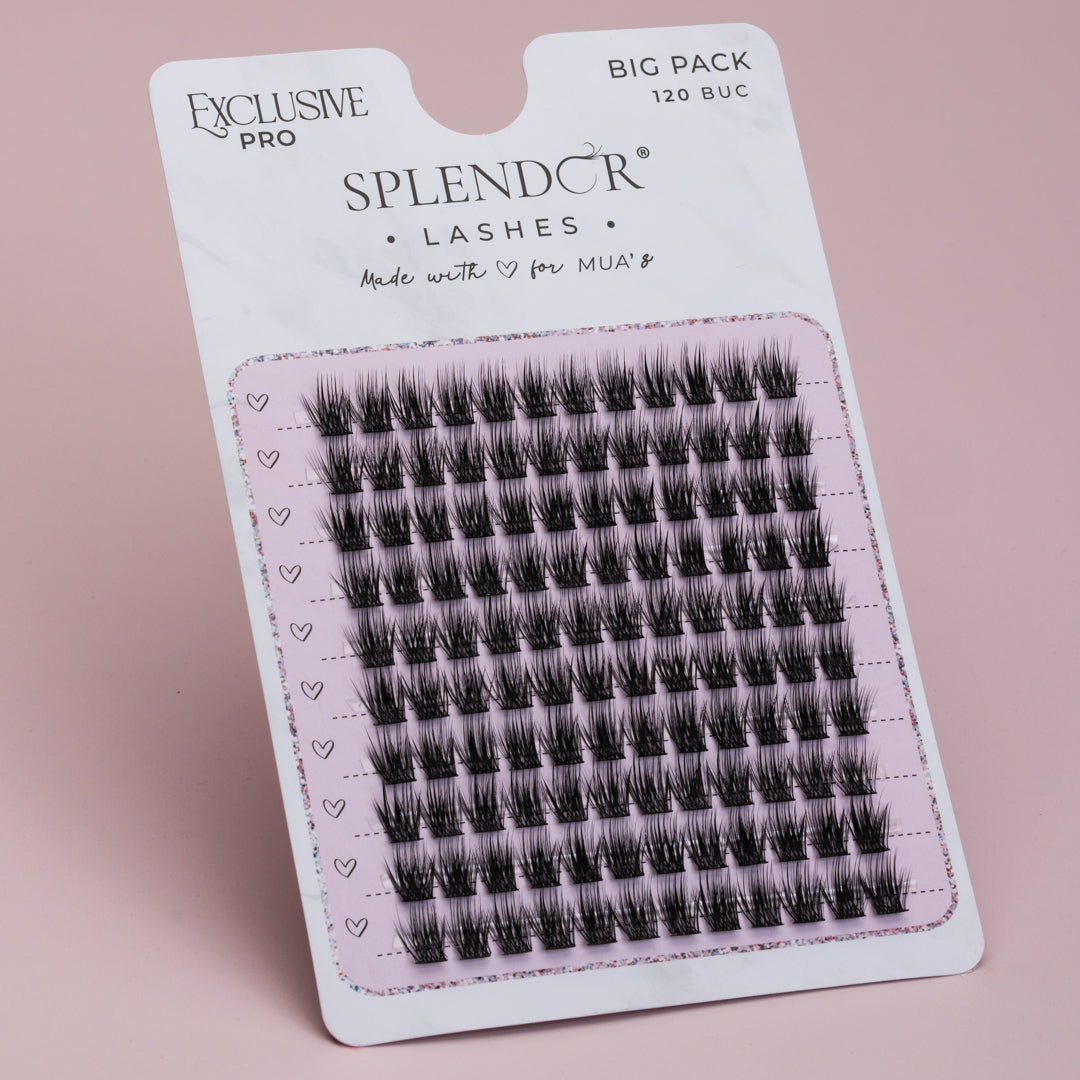 Big Pack Gene false smocuri matase Exclusive Pro curbura C 120 buc
