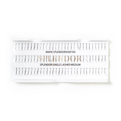 Extensii gene fir cu fir Splendor Lashes Single 90 buc