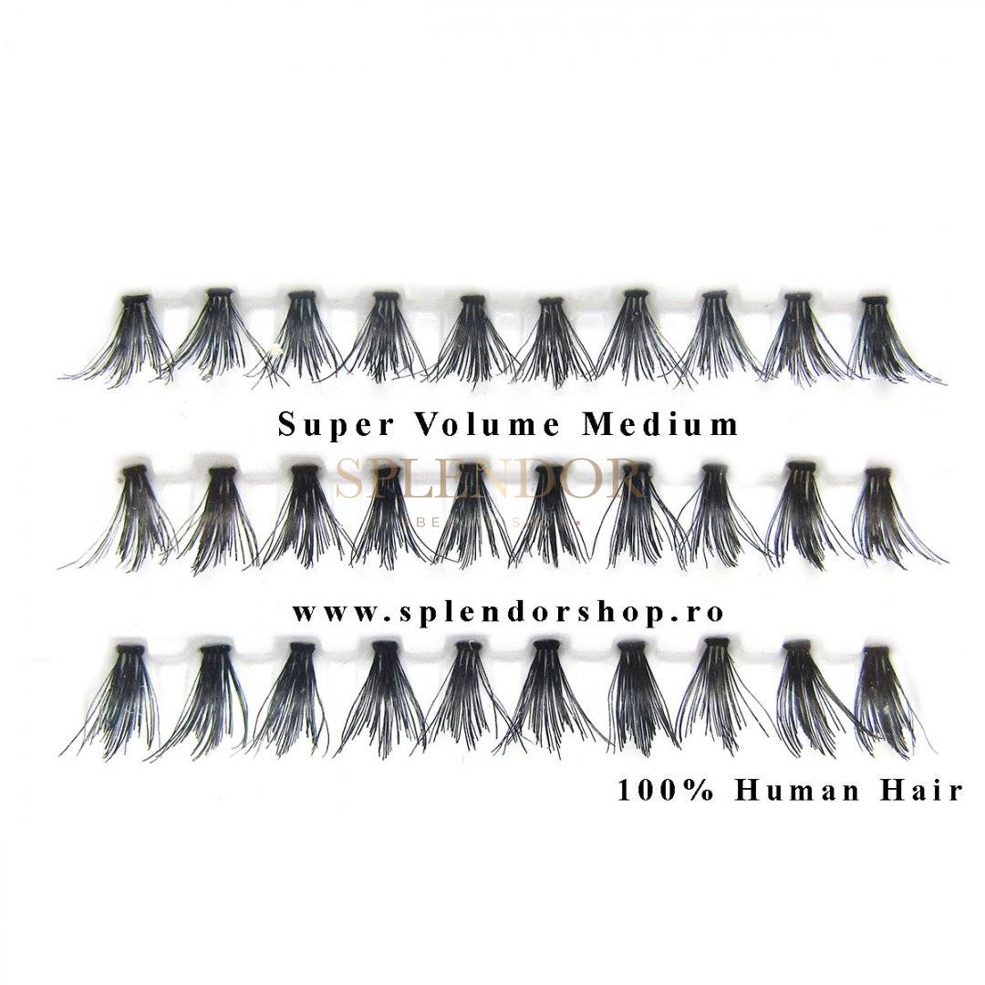 Gene false smocuri par natural Super Volume 30 buc