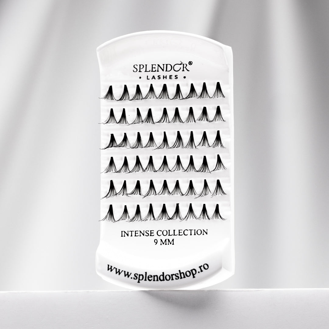 Gene false smocuri fara nod Splendor Lashes Intense 54 buc