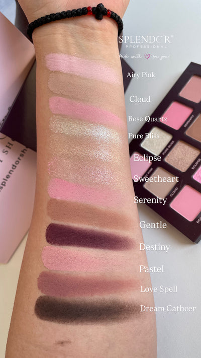 Paleta 12 farduri YOUR DREAM PALETTE  SPLENDOR culori pigmentate si vibrante