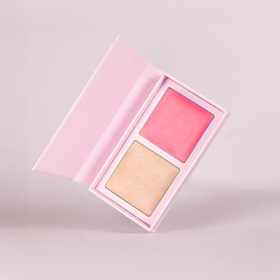 Blush Me More Glowy Paleta Splendor Blush si Highlighter 16.8 gr