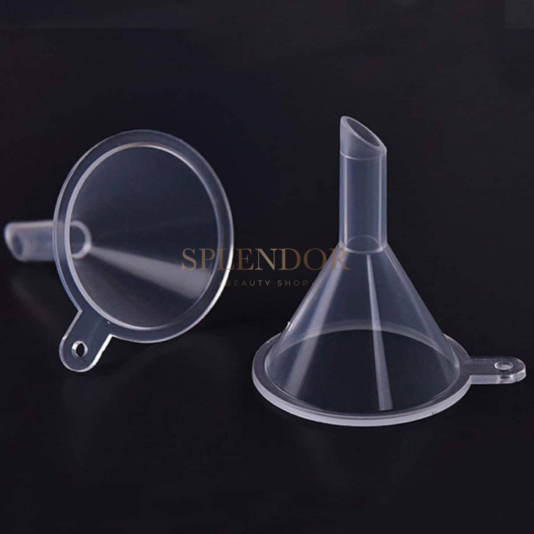 Palnie plastic semitransparent pentru cosmetice 5 buc/set
