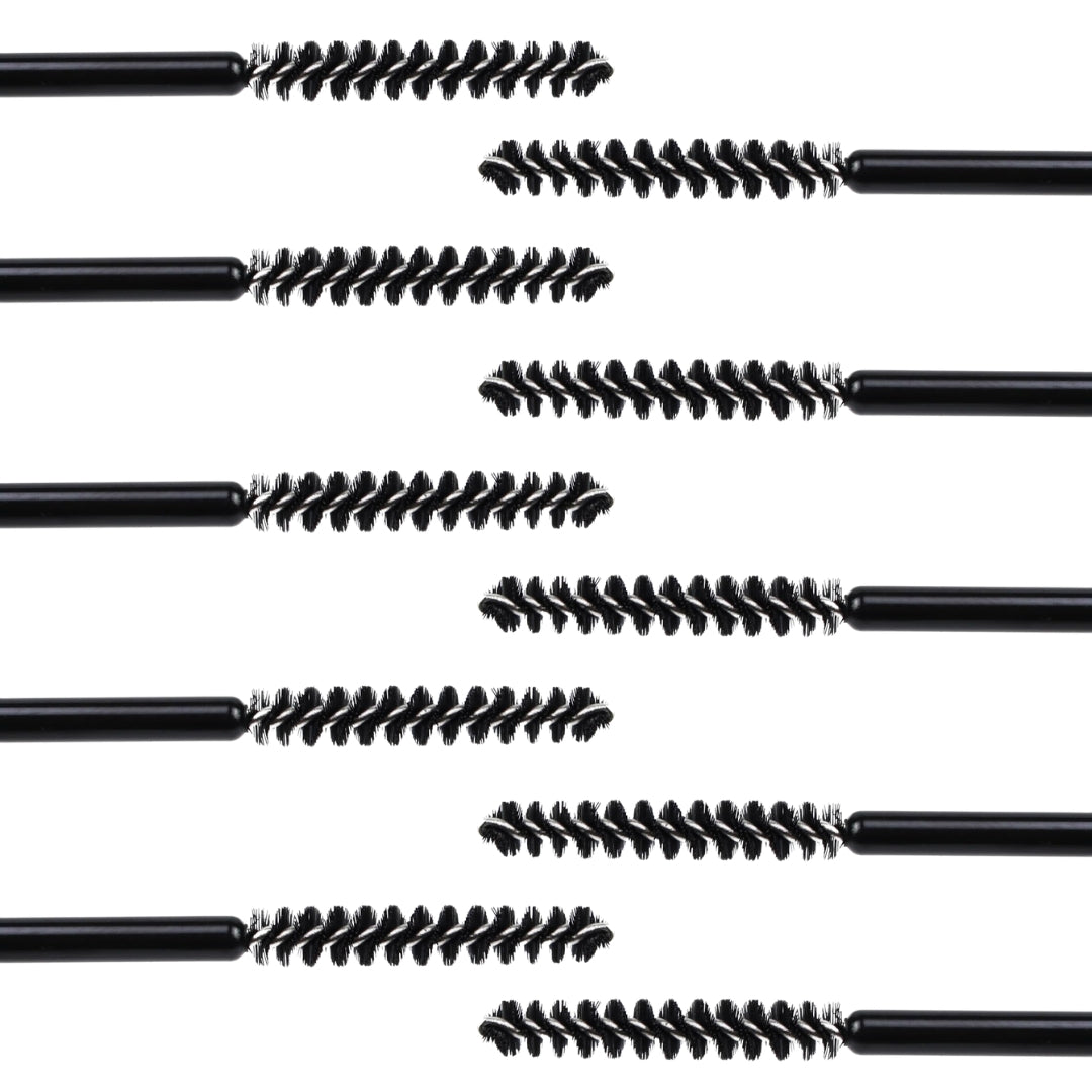 Perii precizie din nylon pentru laminare sprancene 10 buc/set