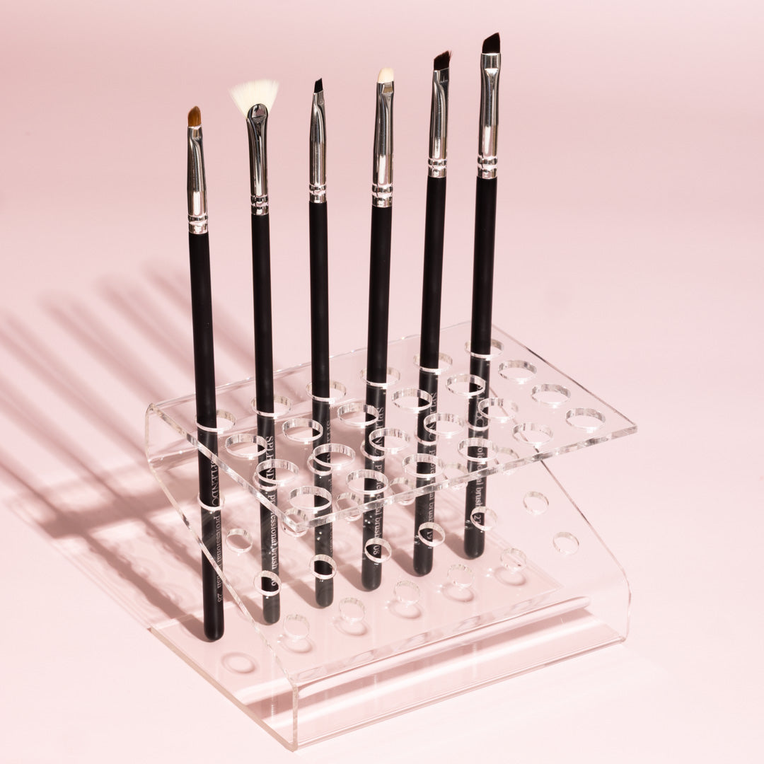 Suport Splendor din acril pentru pensule machiaj