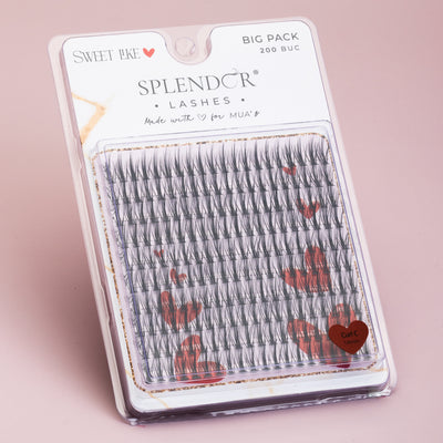 Big Pack Gene false smocuri matase Sweet Like Love curbura C 200 buc