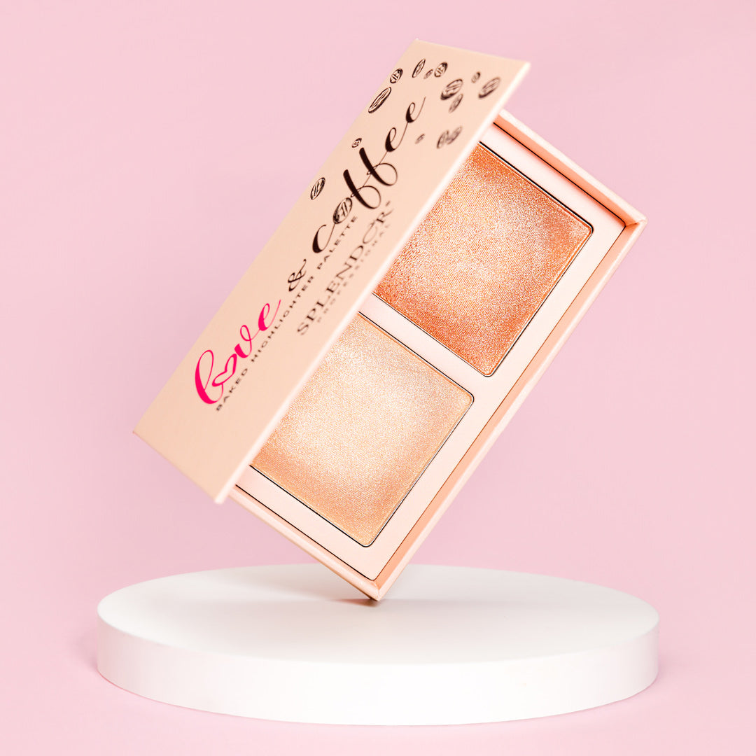 🎁 Love & Coffee Paleta Splendor Highlighter si Bronzer 16.8 gr (100% off)