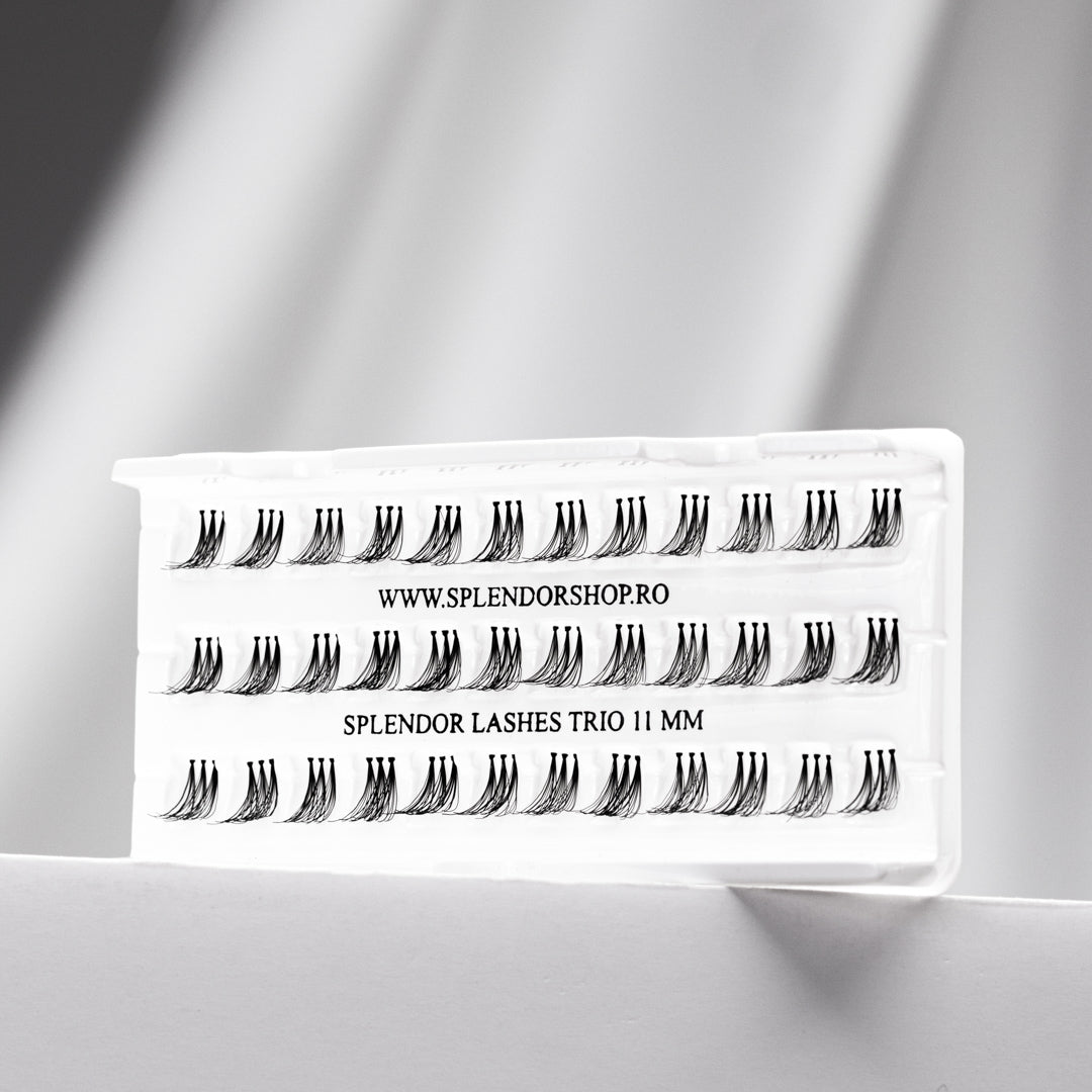 Gene false smocuri Splendor Lashes Trio 36 buc