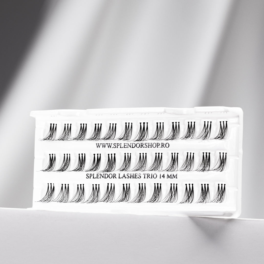 Gene false smocuri Splendor Lashes Trio 36 buc