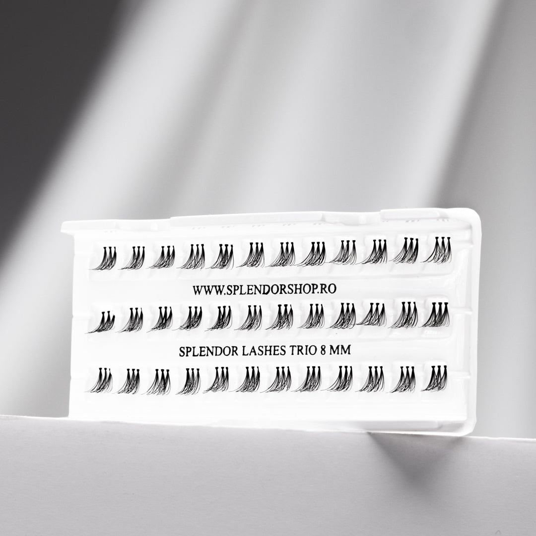 Gene false smocuri Splendor Lashes Trio 36 buc