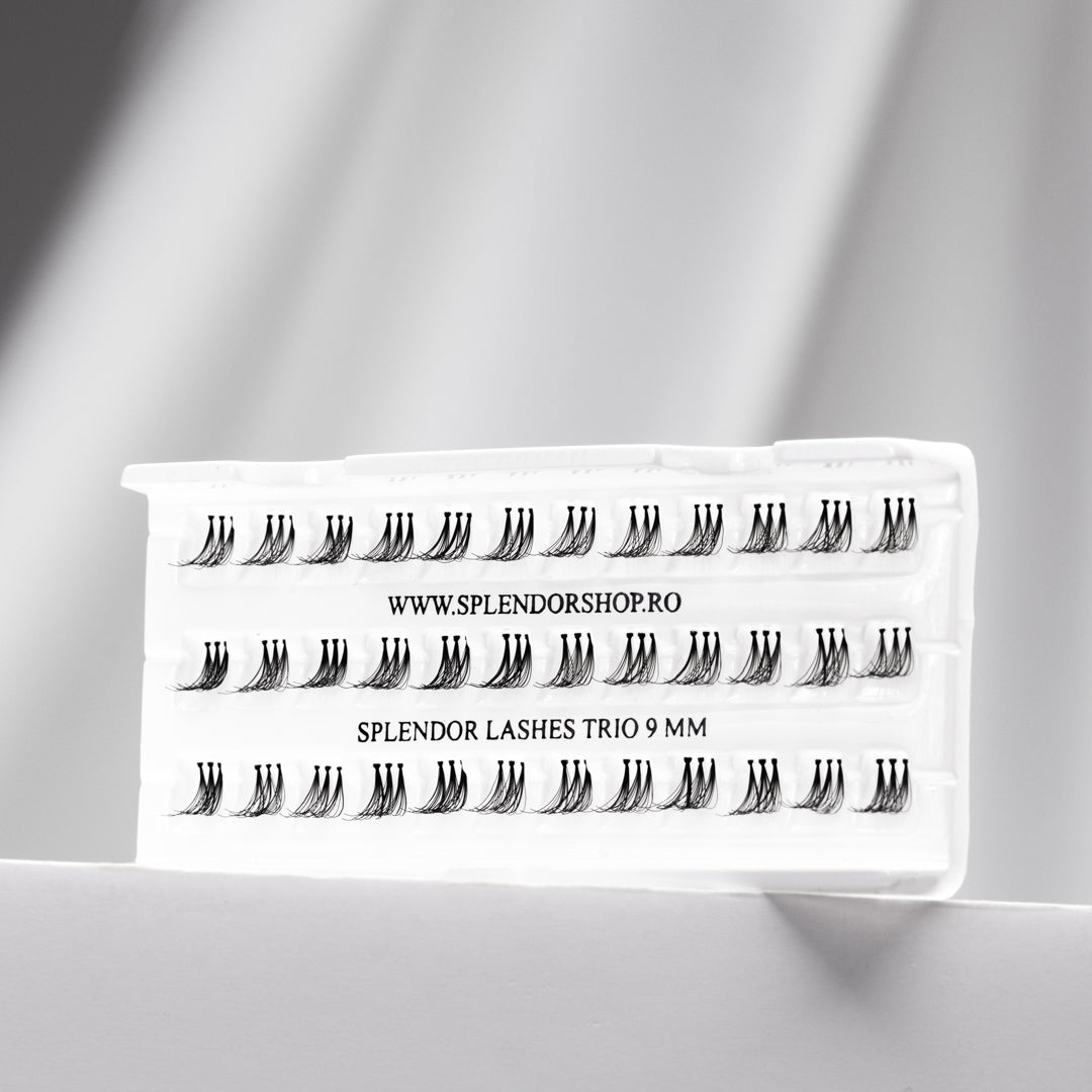 Gene false smocuri Splendor Lashes Trio 36 buc