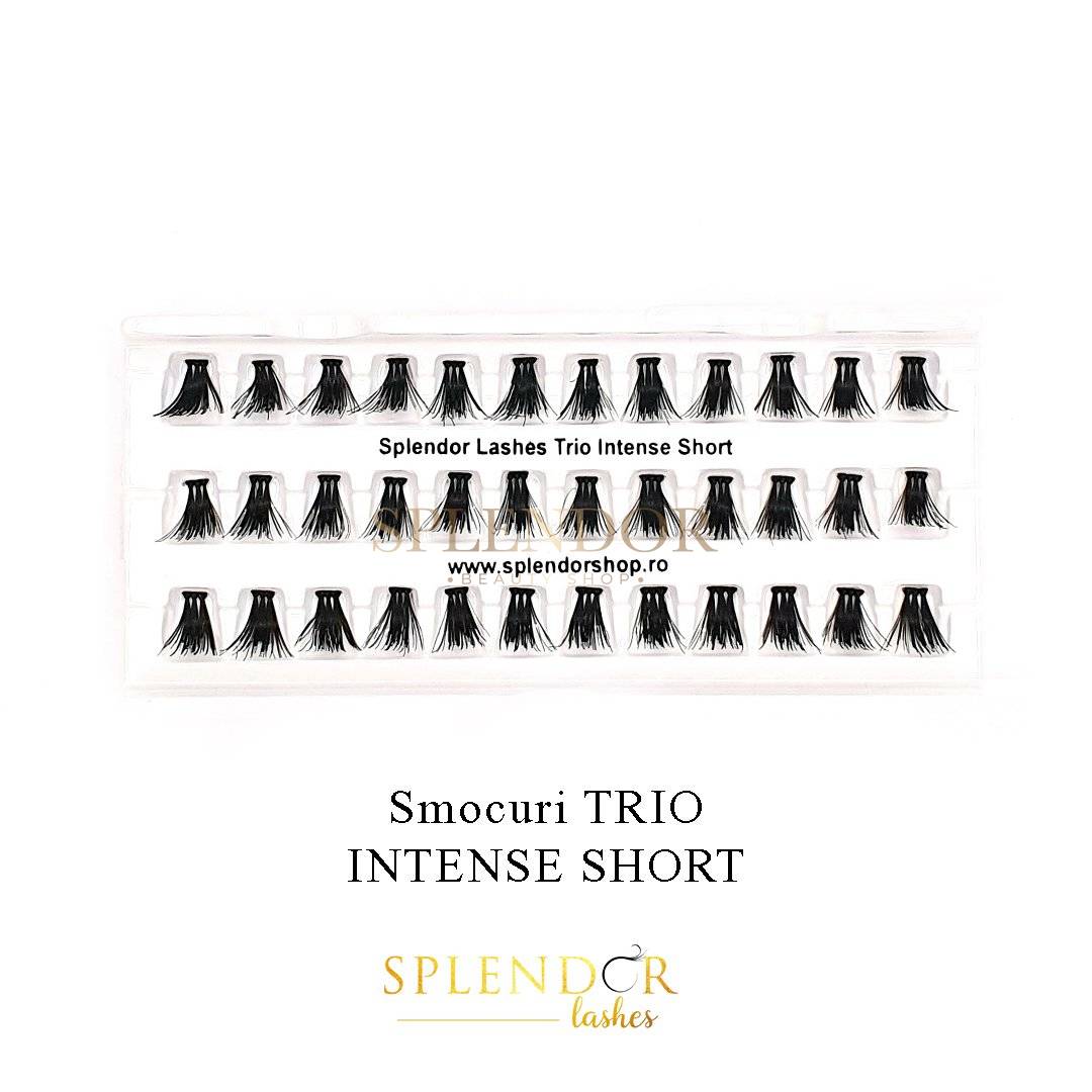 Gene false smocuri Splendor Lashes Trio Intense 36 buc
