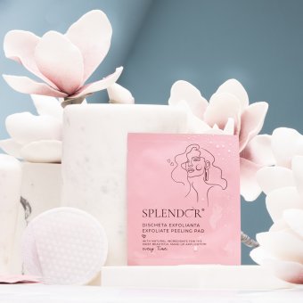 Discheta Exfolianta Splendor din Bumbac cu Ingrediente Naturale