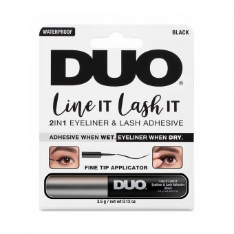 Duo Adeziv negru Line It Lash It Eyeliner 3.5g