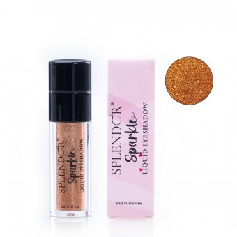 Fard Lichid Metalic Sparkle nuanta Copper - Splendor