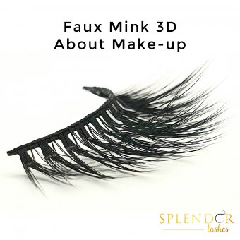 Gene false banda 3D Faux Mink About Makeup