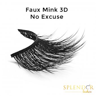Gene false banda 3D Faux Mink No Excuse