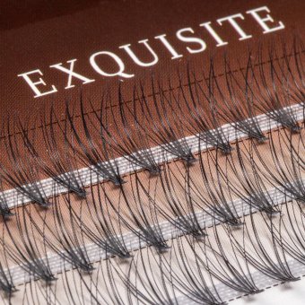 Gene false smocuri Exquisite Soft 10D Silk Lashes - 60 buc marimea M