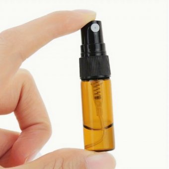 Recipient spray sticla ambra 10 ml