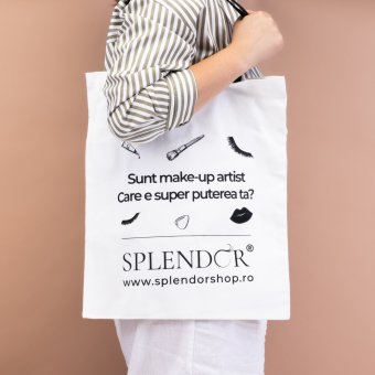 Splendor Tote Bag Sacosa de Bumbac Sunt Make-up Artist