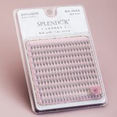 Big Pack Gene false smocuri matase Exclusive Natural curbura C 10 mm 200 buc