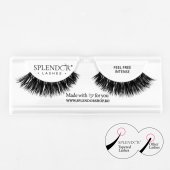 Gene banda par natural Splendor Lashes Feel Free Intense varfuri ingustate