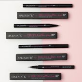 Marker/Carioca Sprancene ultrafin si subtire Dark Brown (rezistent la apa, long lasting) - Splendor