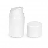 Recipient airless plastic alb 30 ml