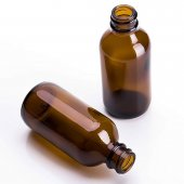 Recipient sticla ambra cu picurator 30 ml