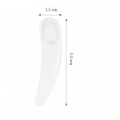 Spatule cosmetice pentru creme si masti alb 10 buc / set