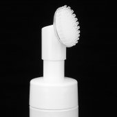Recipient plastic cu pompa autospumanta si cap perie silicon 150 ml