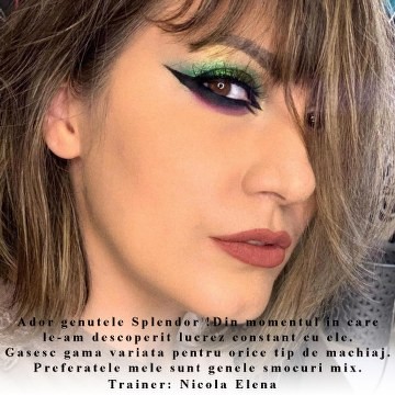Nicola Elena trainer makeup